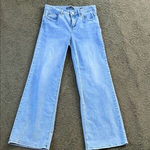 FDJ Light Blue Wide Leg Jeans